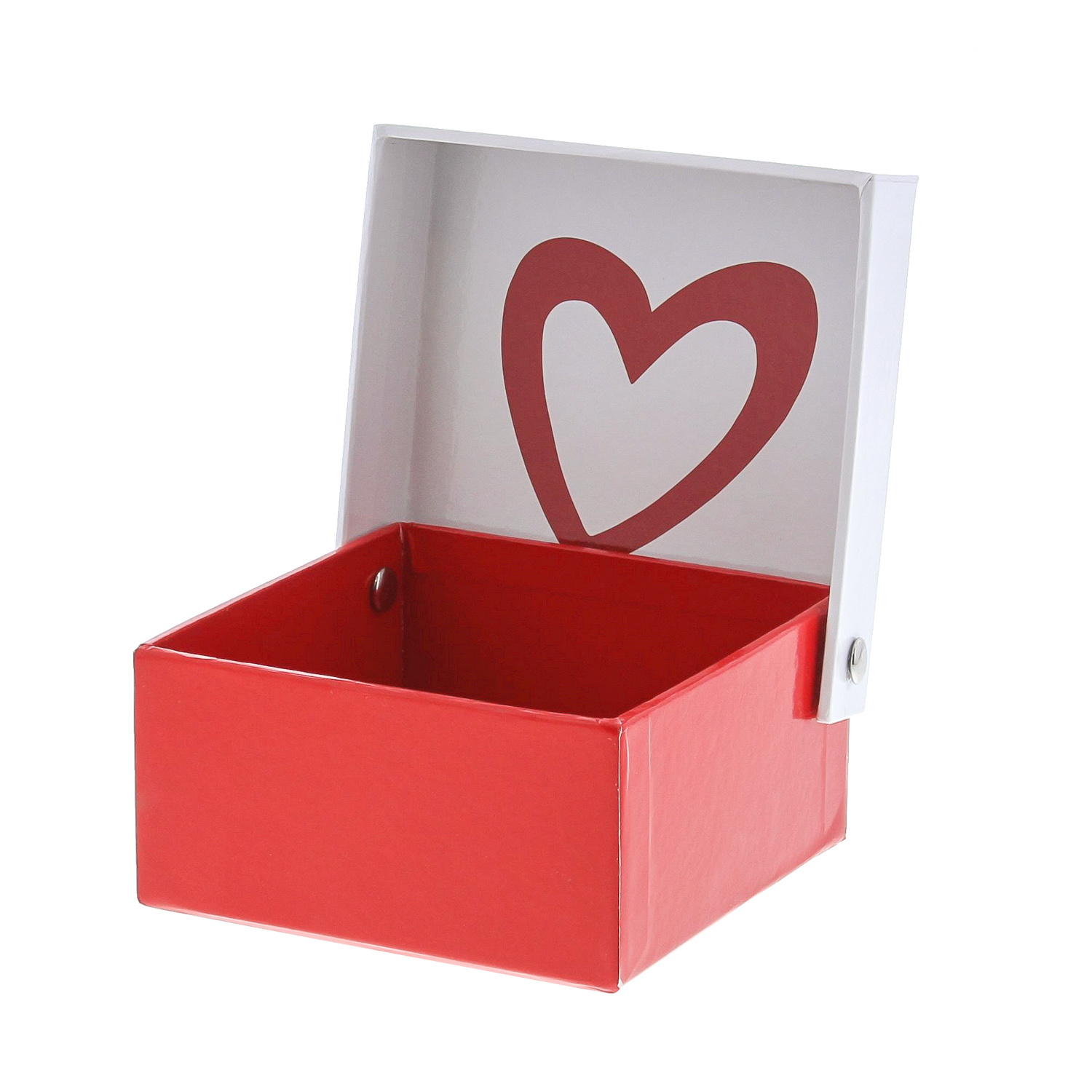 "I Love You" Square box with lid - 105*55*103mm - 10 pieces
