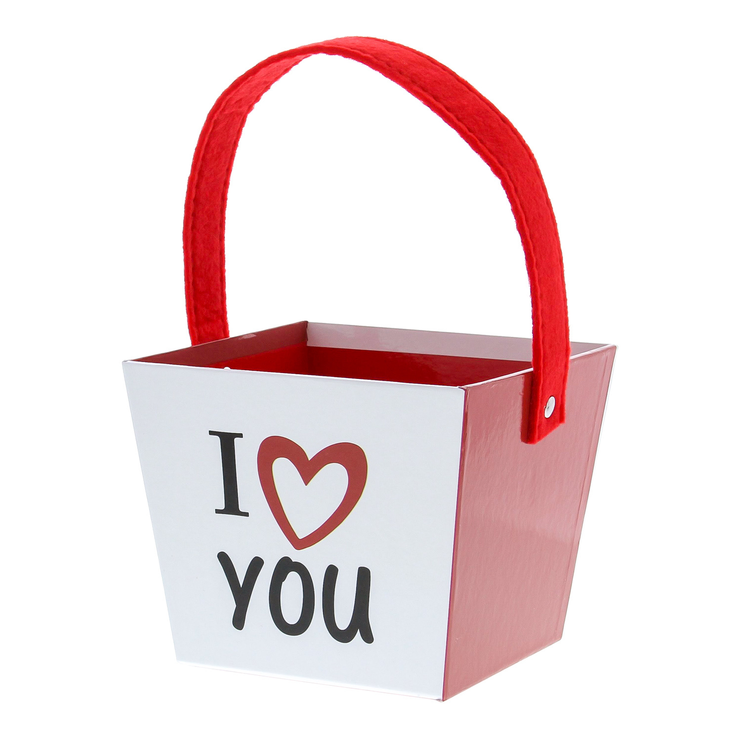 "I Love You" Bakje met handvat - 6 stuks