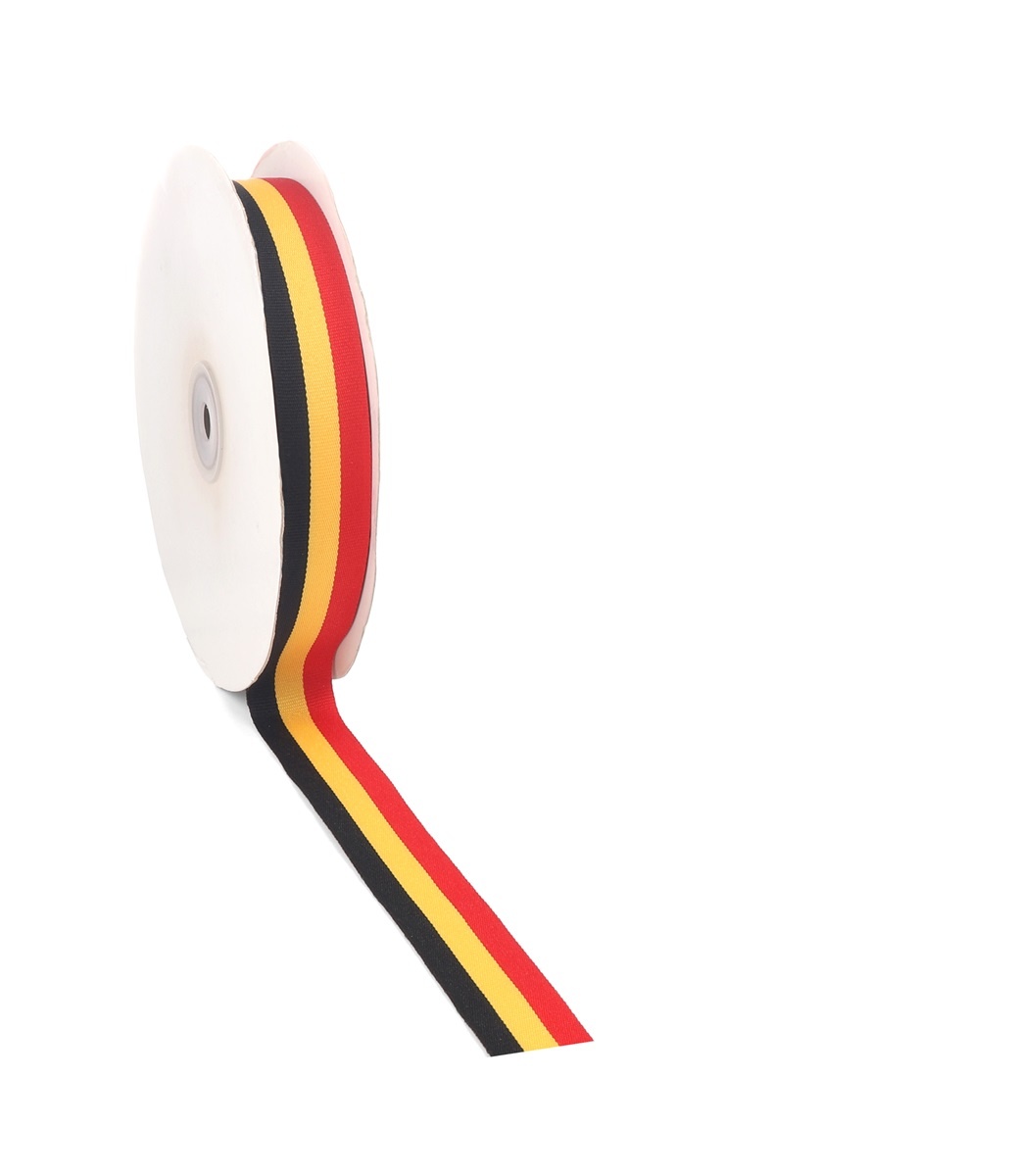 Nations ribbon - Belgium - 10*15*25 mm x 50 m