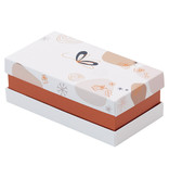 Ligne "Promesse"  doosje - koper met kerstdesign   - 250-375 gr