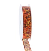 Ribbon  "Autumn fruit" - 15 mm - 20 m