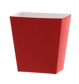 Conical tray high red