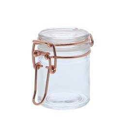 Glass storage jar mini