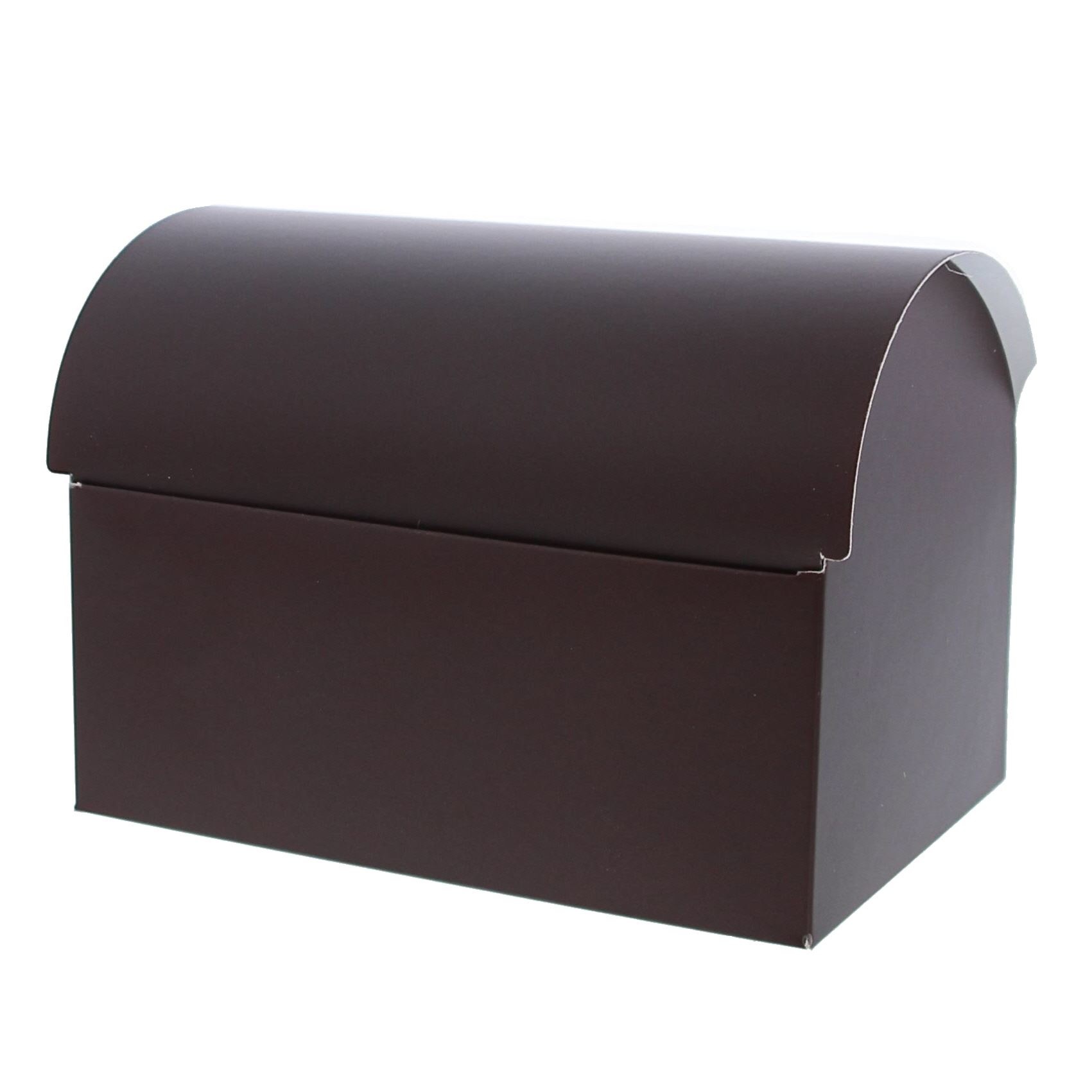 Treasure box - 500 gr. - 25 pieces - dark brown matt