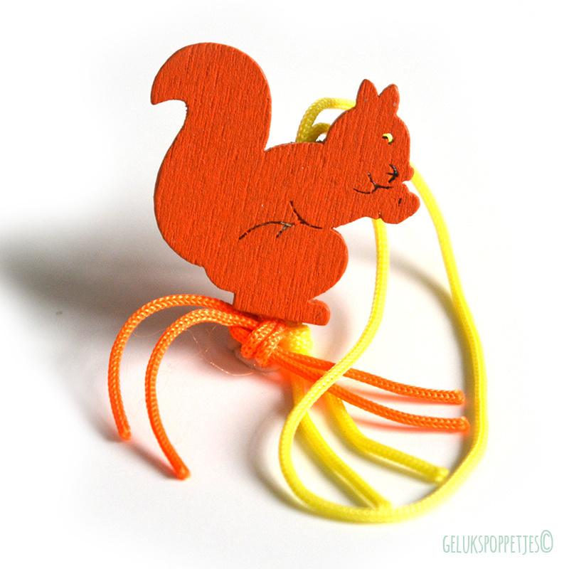 Lucky squirrel pendant