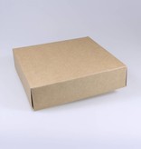 Caja de pasteles kraft - altura 5 cm - 100 unidades