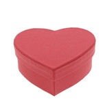 Boîte Coeur pour les chocolats rouge - 75*30*75mm - 50 pièces