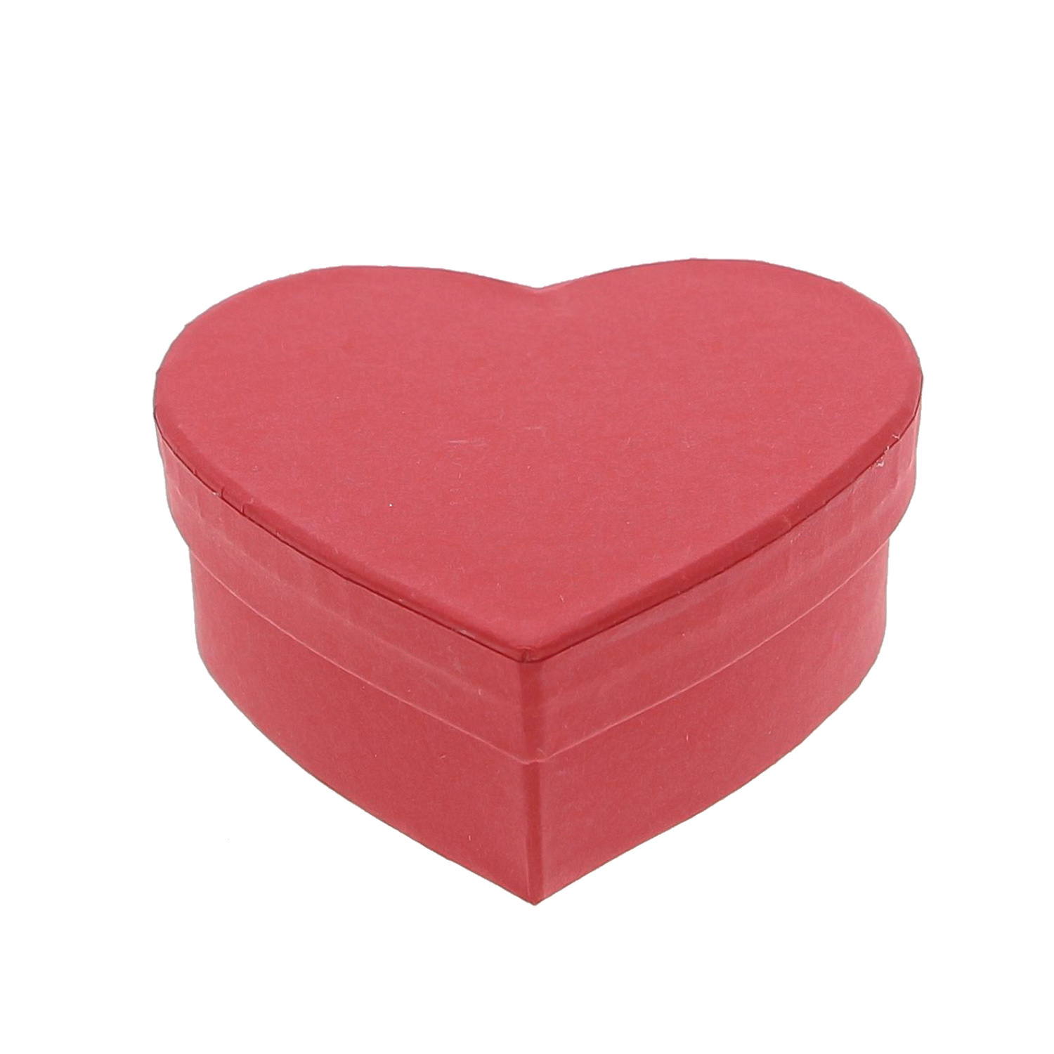 Boîte Coeur pour les chocolats rouge - 75*30*75mm - 50 pièces