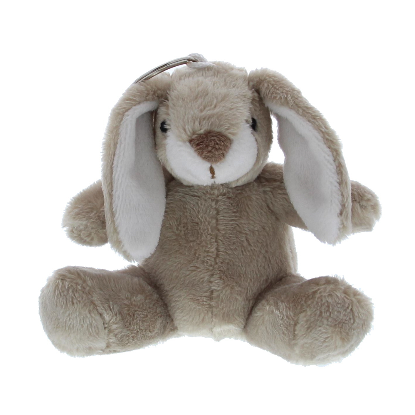 Rabbit "Binky" keychain Pralibon