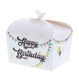 Boîte papillon  "Happy Birthday"250 grammes