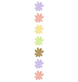 Bannière Fleur "Pastel" 250mm x 2450mm