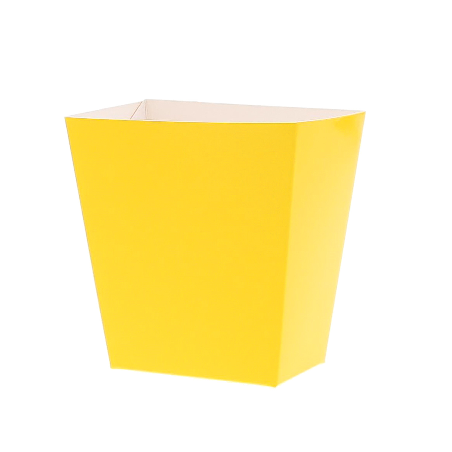 Conisch bakje geel- 50 stuks - 2 maten  - 78*48*80 mm en 96*61*80 mm