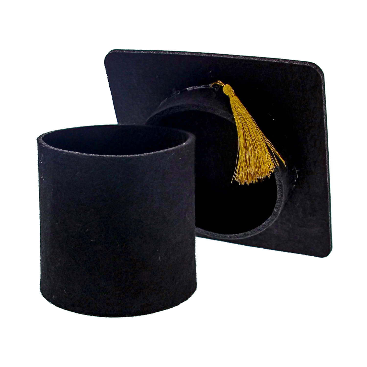 "Graduate" box graduation hat
