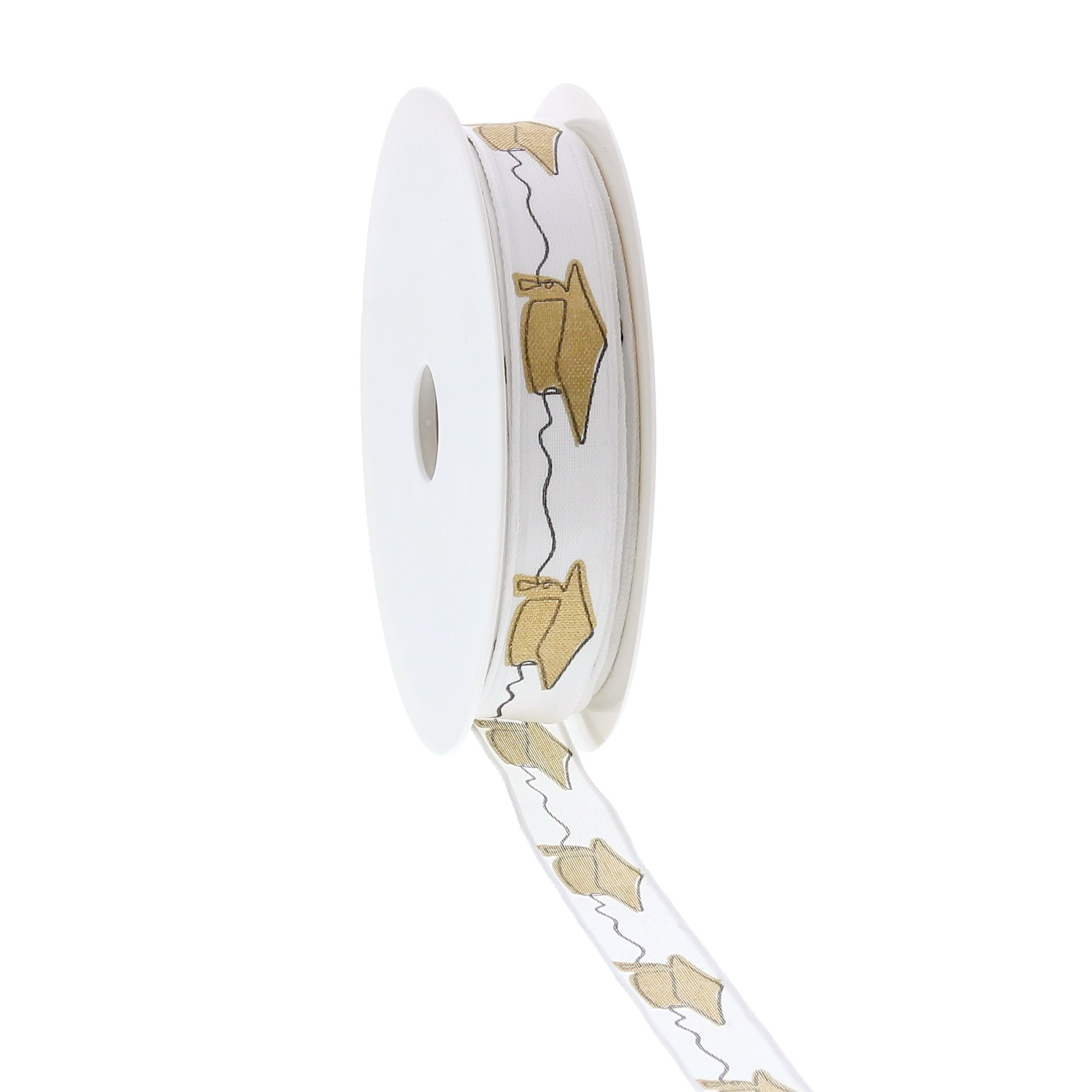 "One line" Band mit Abschlusshut aus Draht - 15mmx20m