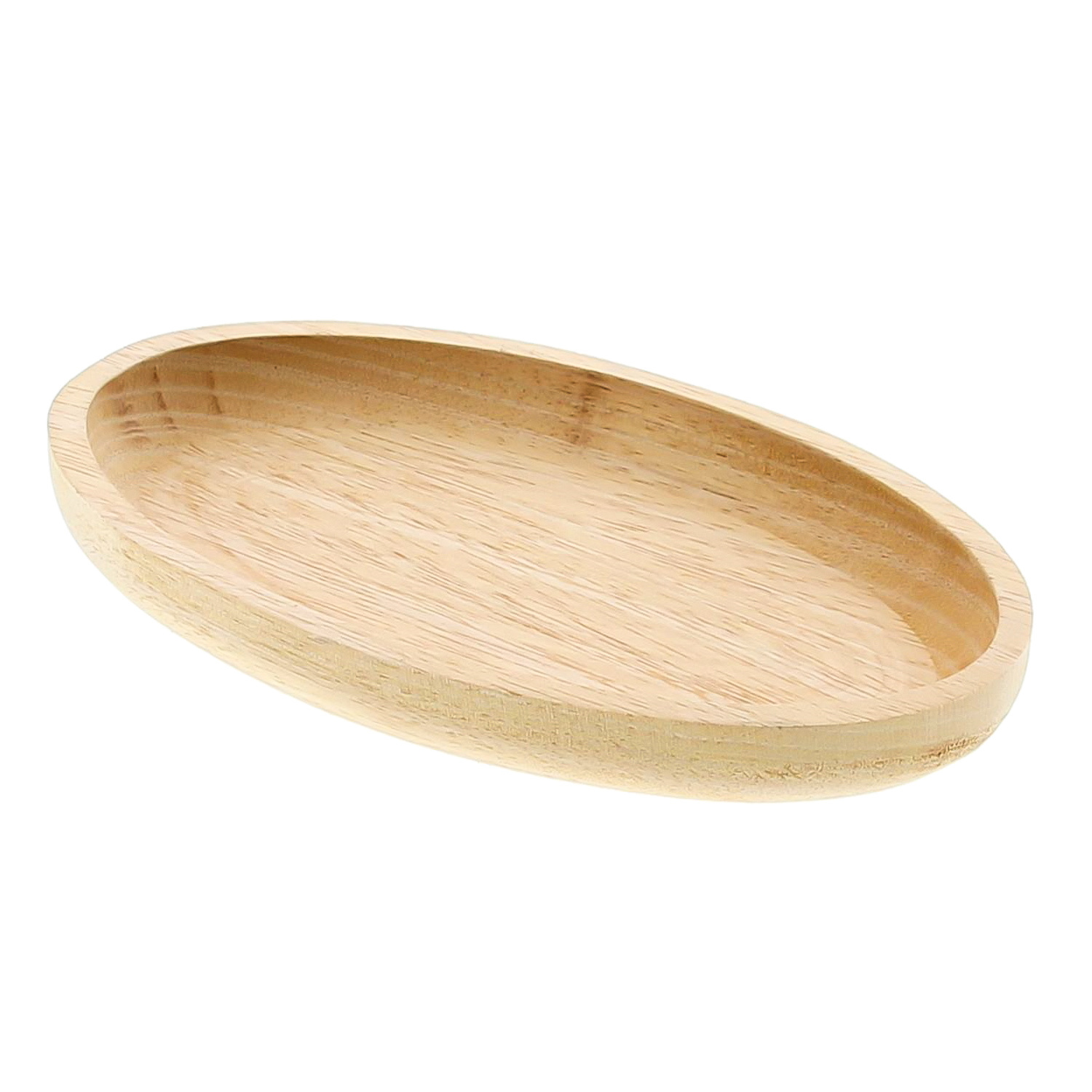 "Wood" Schale oval - 197*117*23 mm - 6 Stück