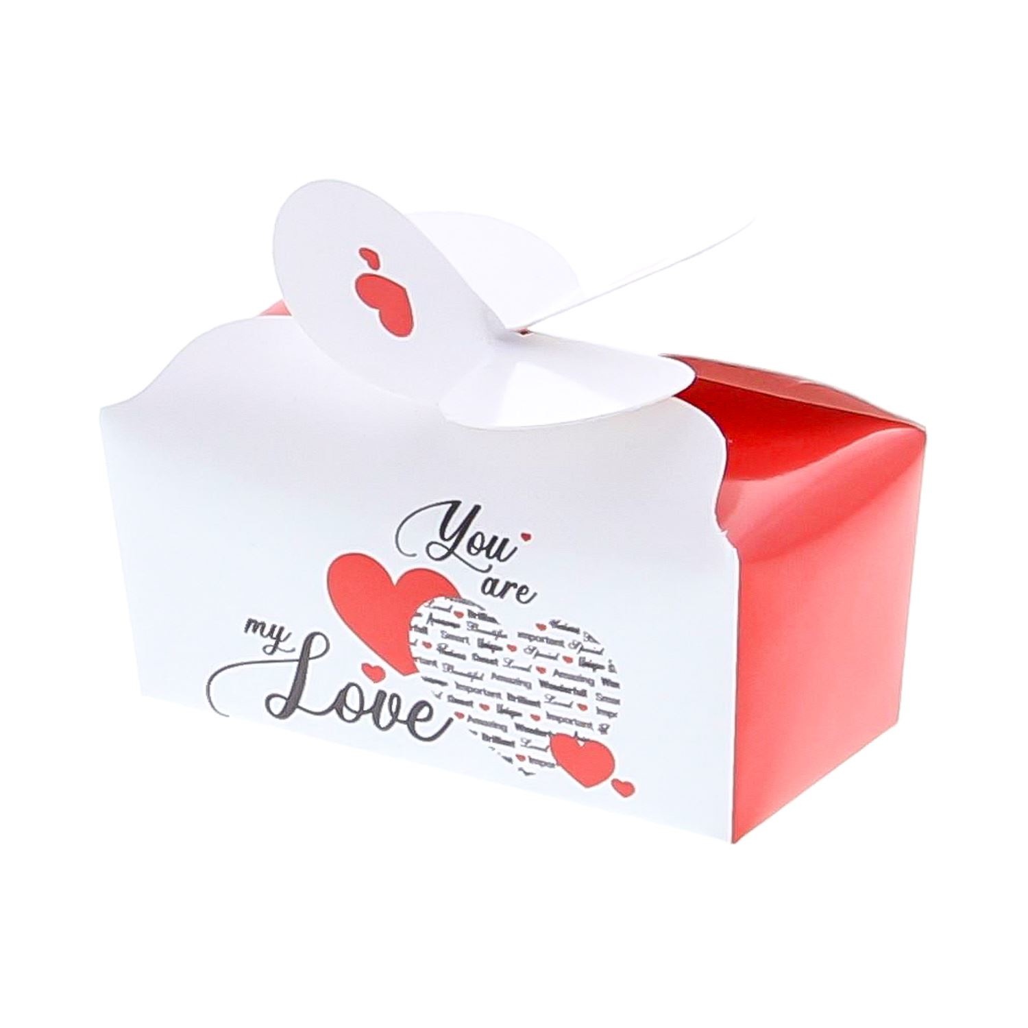 Butterfly Box  for 2 chocolates - 70*35*35mm - 100 pieces