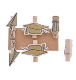 "One line" school tools clip - 35* 45 mm - 36 pieces