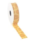 Flori ribbon yellow 25 mm x 20 m