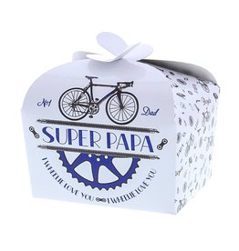 "Bike" Super Papa ballotin mit Schmetterlingsverschluss - 125 Gramm