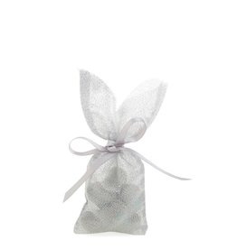 Bunny Sachet lucente argent