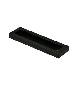 Rectangular box black 200*40*20mm - 100 pieces