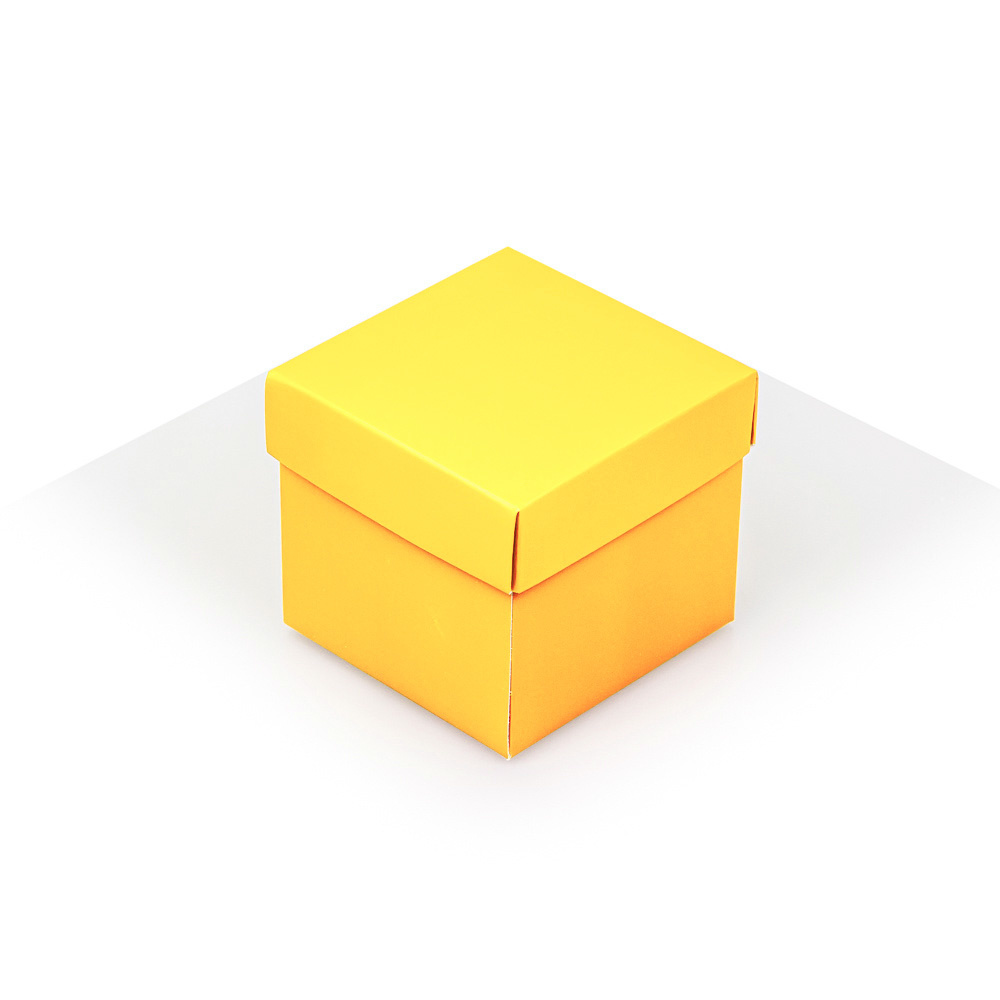 Cubebox (shiny yellow) - 50 pieces