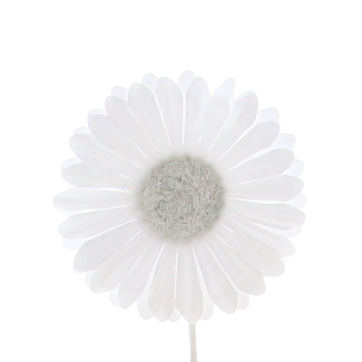 Fleur Germini - 65mm -blanc - 96 pièces