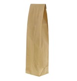 Paper bottle bag with bottom gold -100*80*410mm - 50 pcs