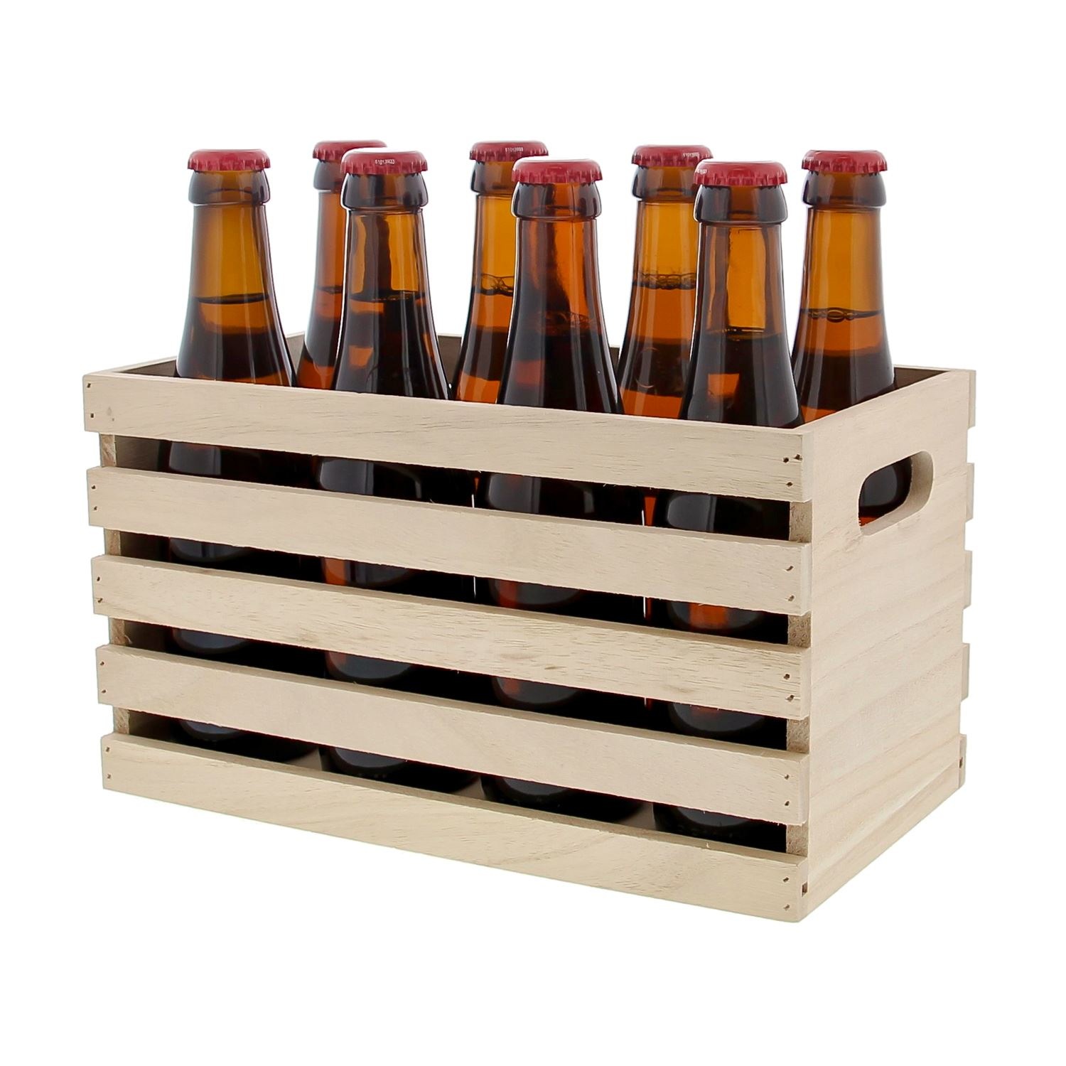 Crate for 8 bottles - 280*145*150mm - 5 pieces