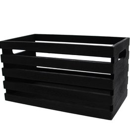 Caja negro para 8 botellas