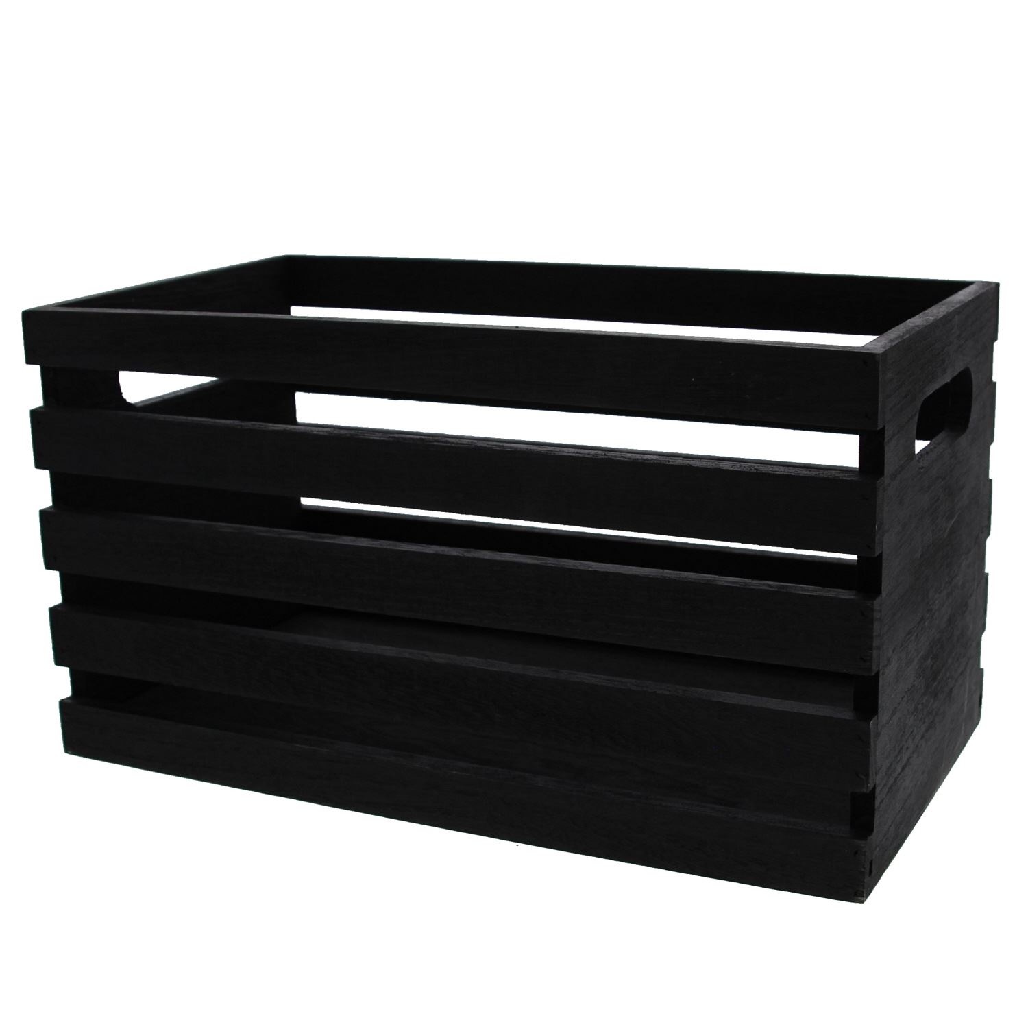 Black Crate for 8 bottles - 280*145*150mm - 5 pieces