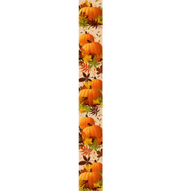 "Musky" Hello Autumn banner vertical