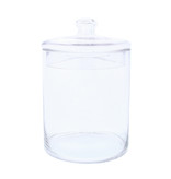 Glass candy jar with lid - 140*220*140 - 2 pieces