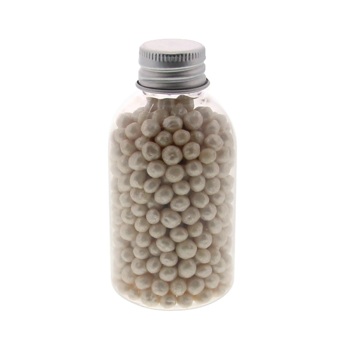 PVC bottle rounded with silver cap - 39 *39* 78mm - 100 pieces
