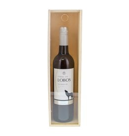 Porte-bouteille 750 ml avec couvercle coulissant en plexi