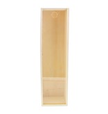 Flaschenhalter 750 ml mit Plexi-Schiebedeckel