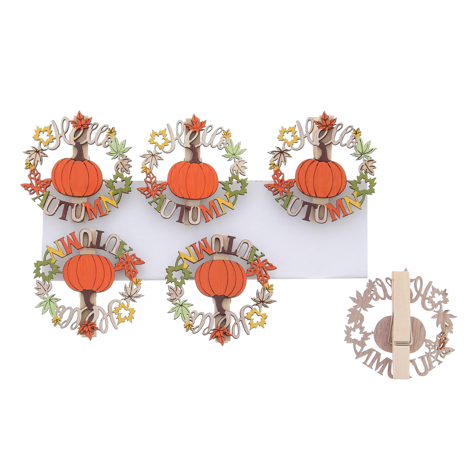 Couronne "Musquée" Clip Hello Autumn - 36 pièces