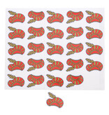 Etikett Sankt Nikolaus  - 40*30 mm -  125  Stück