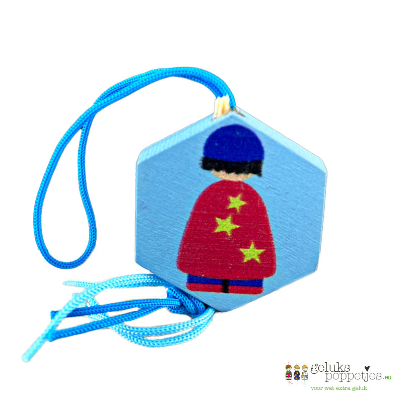 Gelukspoppetje superheld - 27 mm - 50 stuks