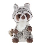 Wasbeer "Zorro" 23 cm - 2 stuks