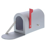 "Mailbox" Grau - 145*75*95mm - 10 Stück