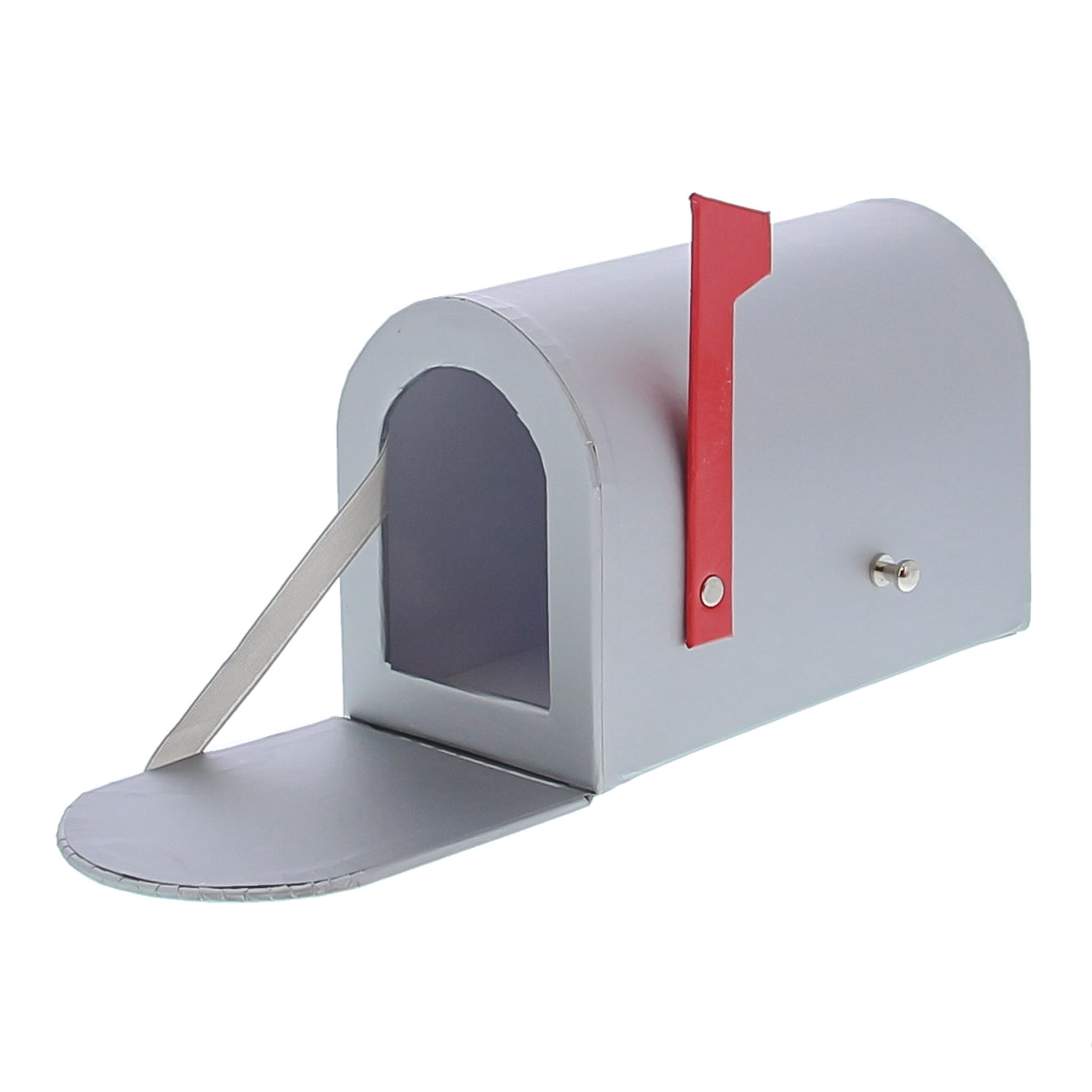 "Mailbox" Grau - 145*75*95mm - 10 Stück