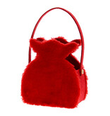 "Plush" bag basket with handle - 150*85*240 mm - 6 pieces