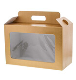 Window box with handle skin Gold - 290*145*190 mm - 30 pieces