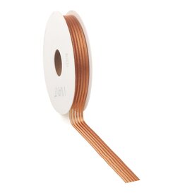 Lines ribbon copper - 15mm x 20m