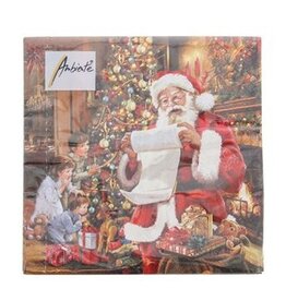 Servet Christmas Eve 33 cm x 33 cm  UITVERKOCHT