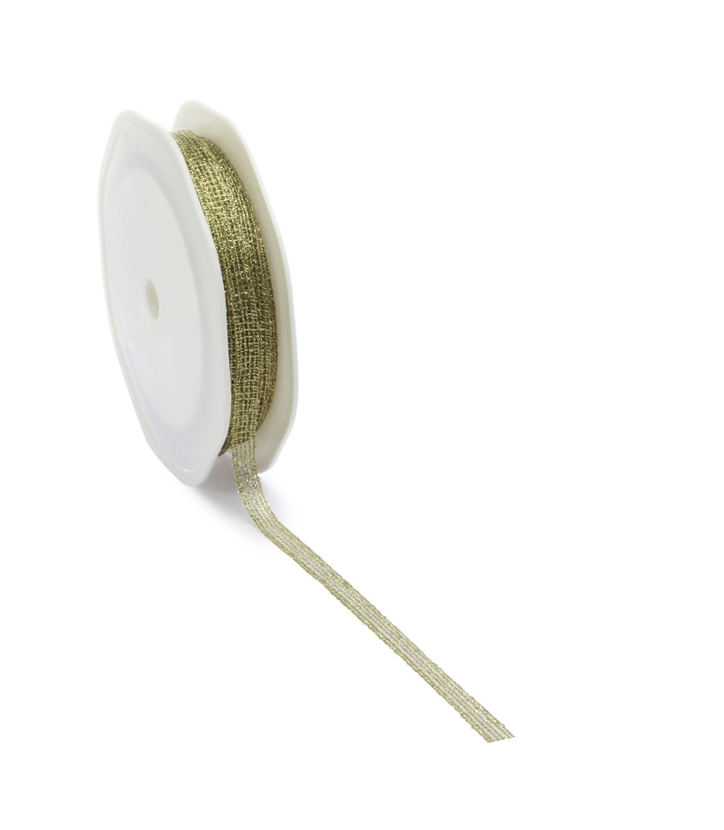 Pride ribbon gold - 15mm x 20m