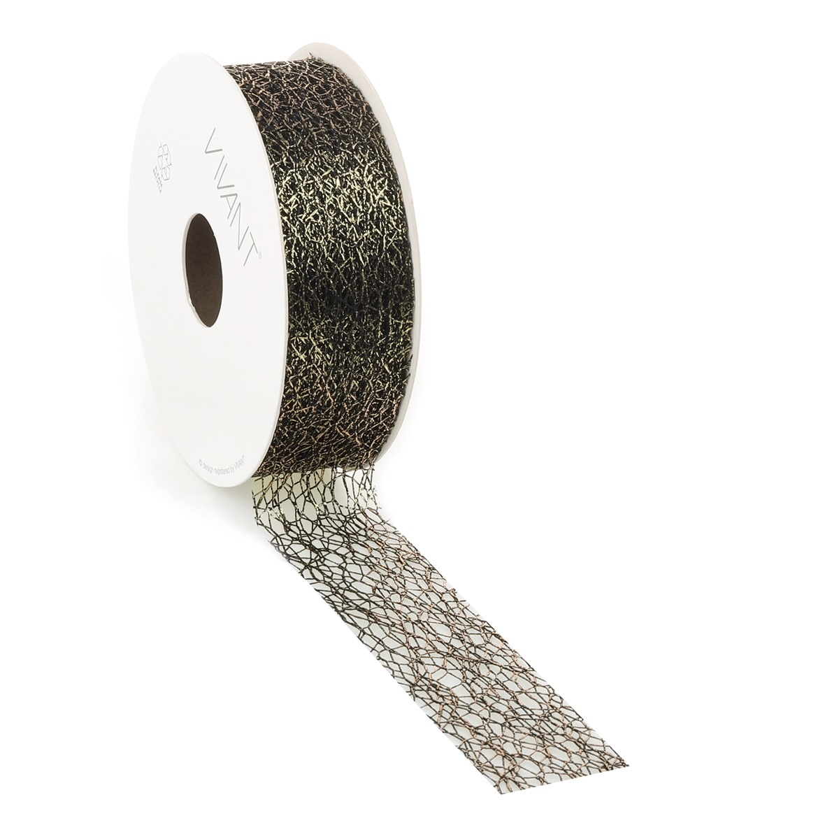 Crispy deluxe ruban - noir -30mm x10m