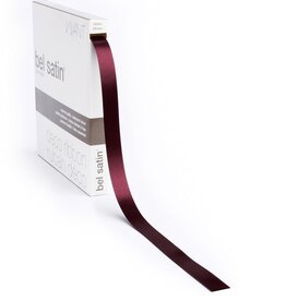 Bel Satin lint - Bordeaux