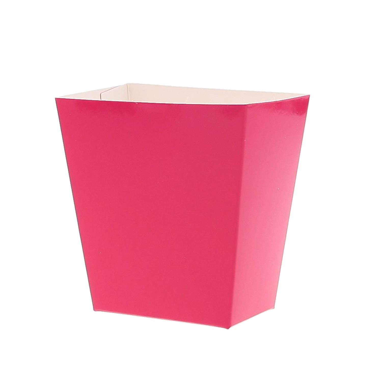 Conical container high fuchsia - 2 sizes - 78*48*80 mm and 96*61*80 mm - 50 pieces